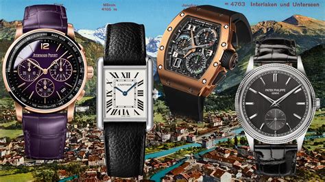 luxury watches little Switzerland